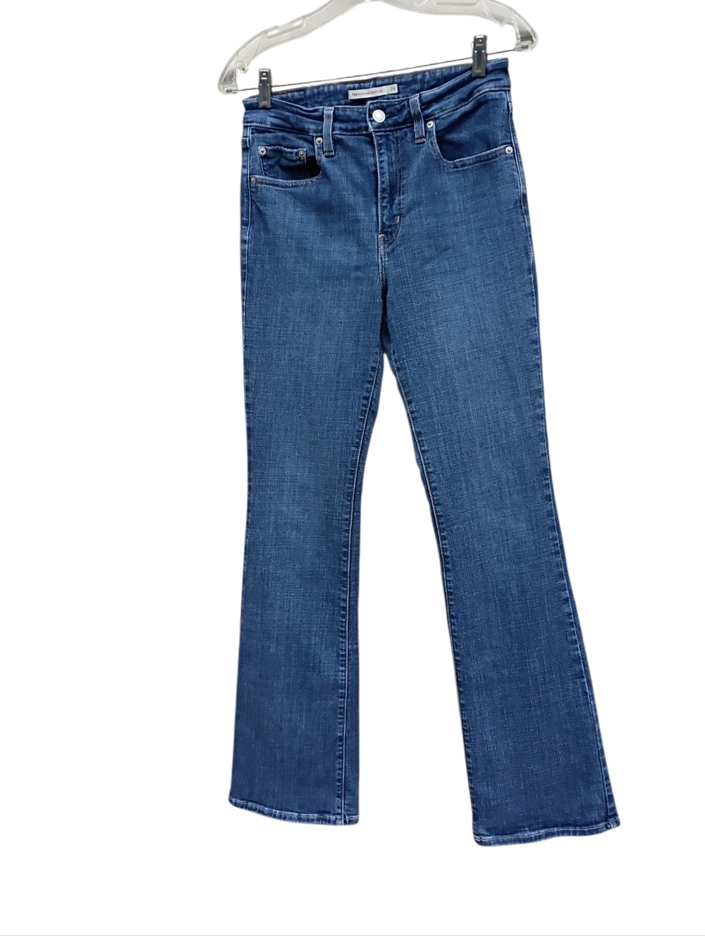 Levi's 725 High Rise Bootcut Jeans sz 29 - Picture 4 of 14